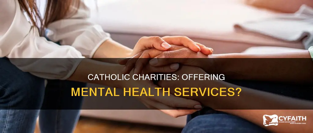 does catholic charity provide mental health service