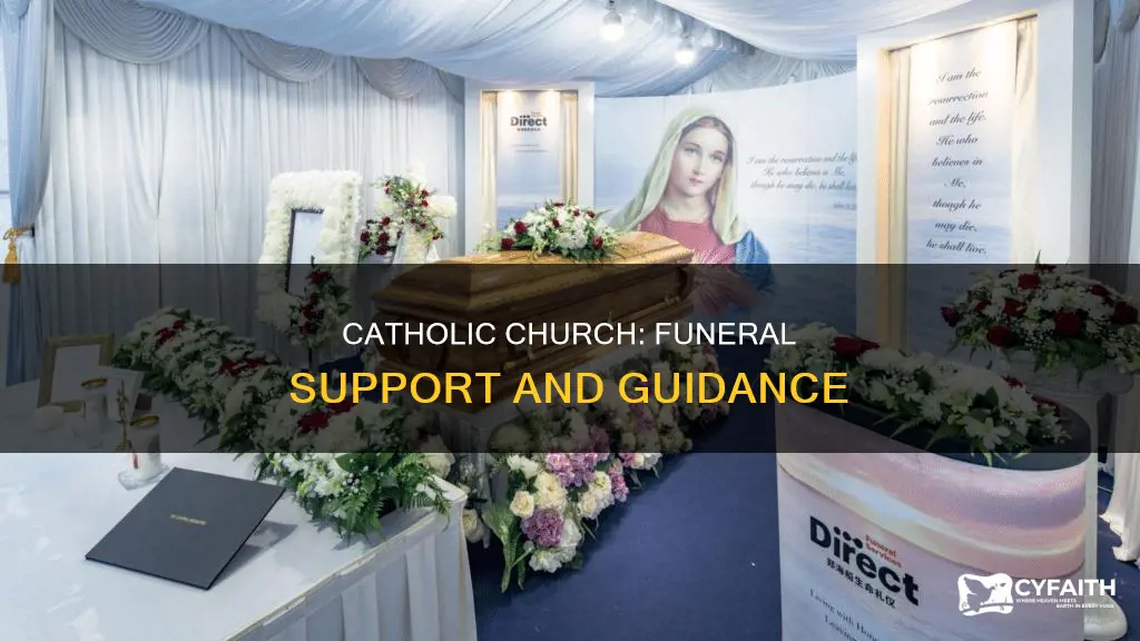 does catholic chuch help with funnerals