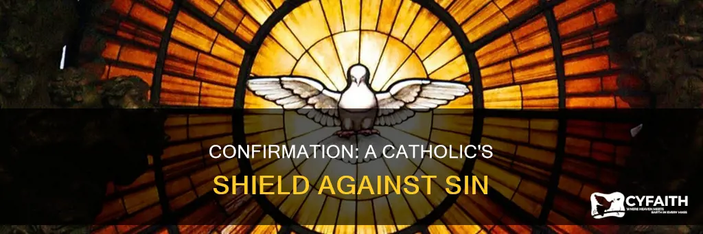 does catholic confirmation protect against sin