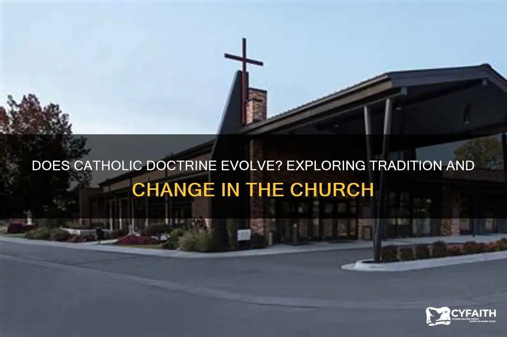 does catholic doctrine change
