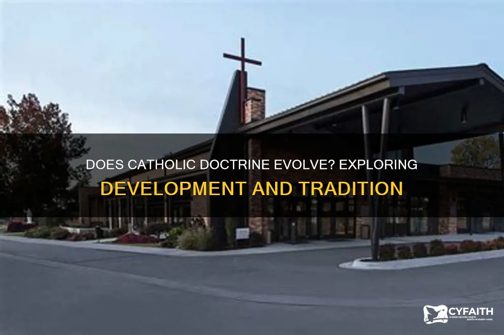 does catholic doctrine develop
