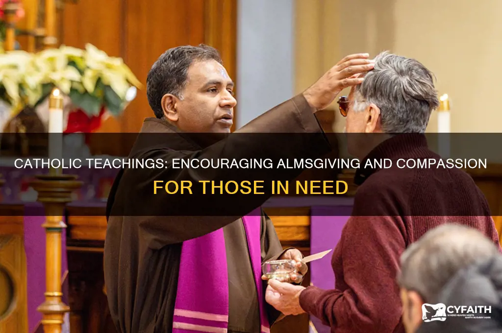 does catholic encourage helping others