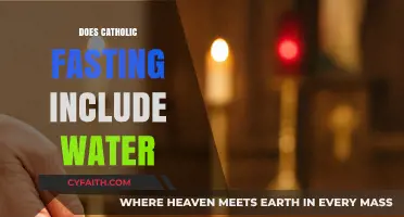 Catholic Fasting Rules: Can You Drink Water During Fasting?