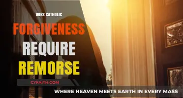 Catholic Forgiveness: Does Remorse Play a Role in Reconciliation?