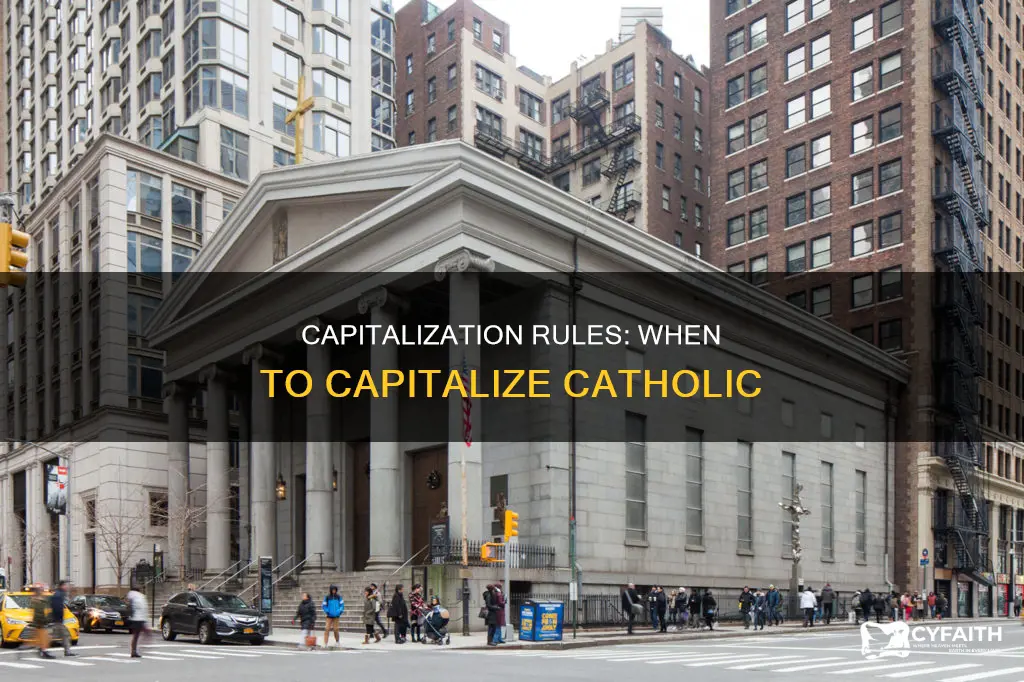 does catholic get a capital letter