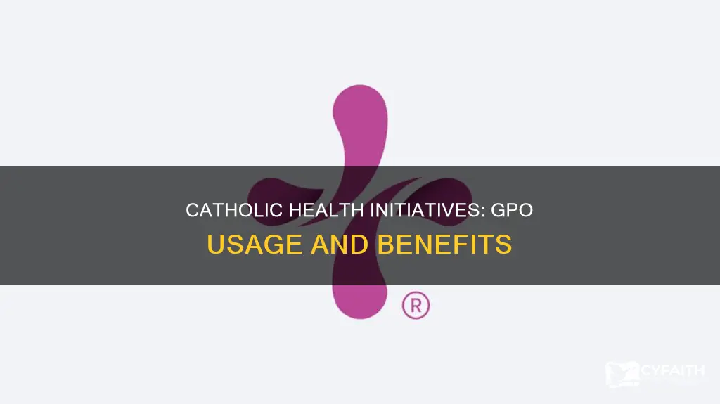 does catholic health initiatives use a gpo