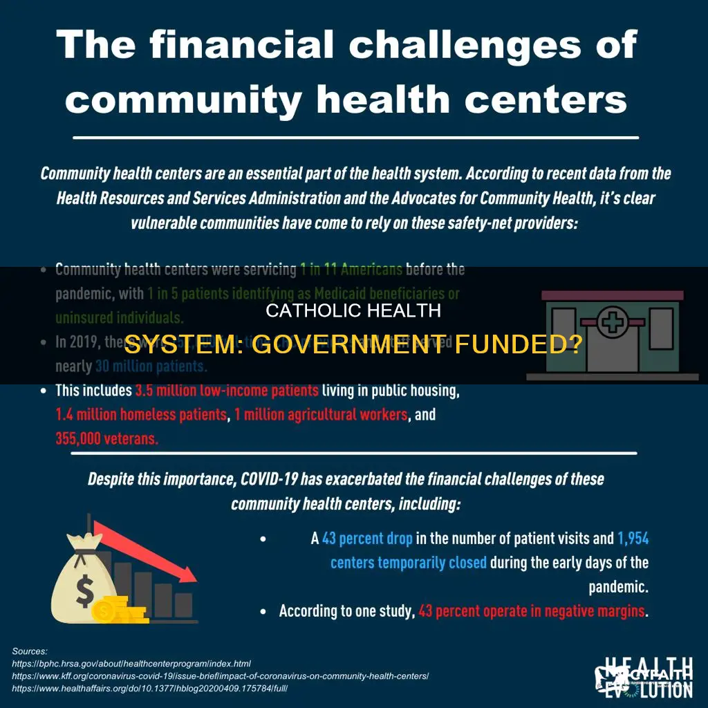 does catholic health system receive government monies
