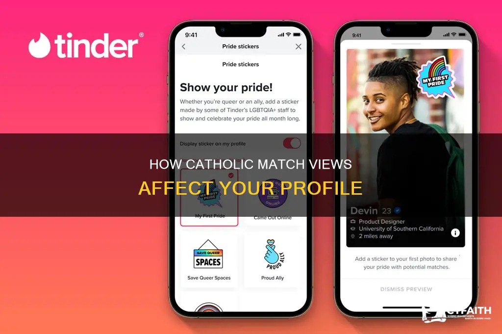 does catholic match show multiple views
