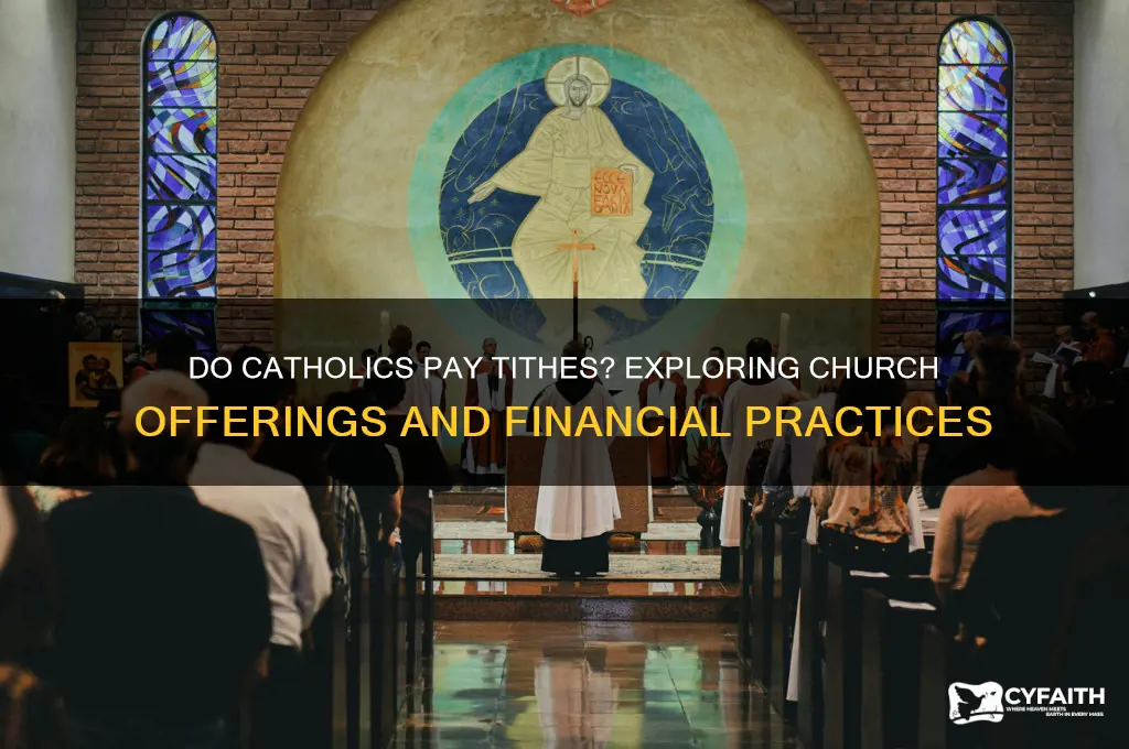does catholic pay tithes