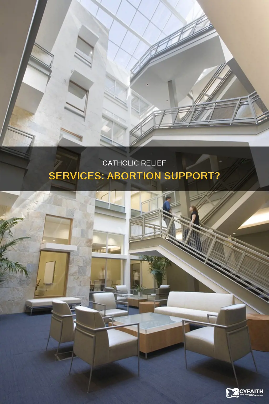 does catholic relief services support abortion