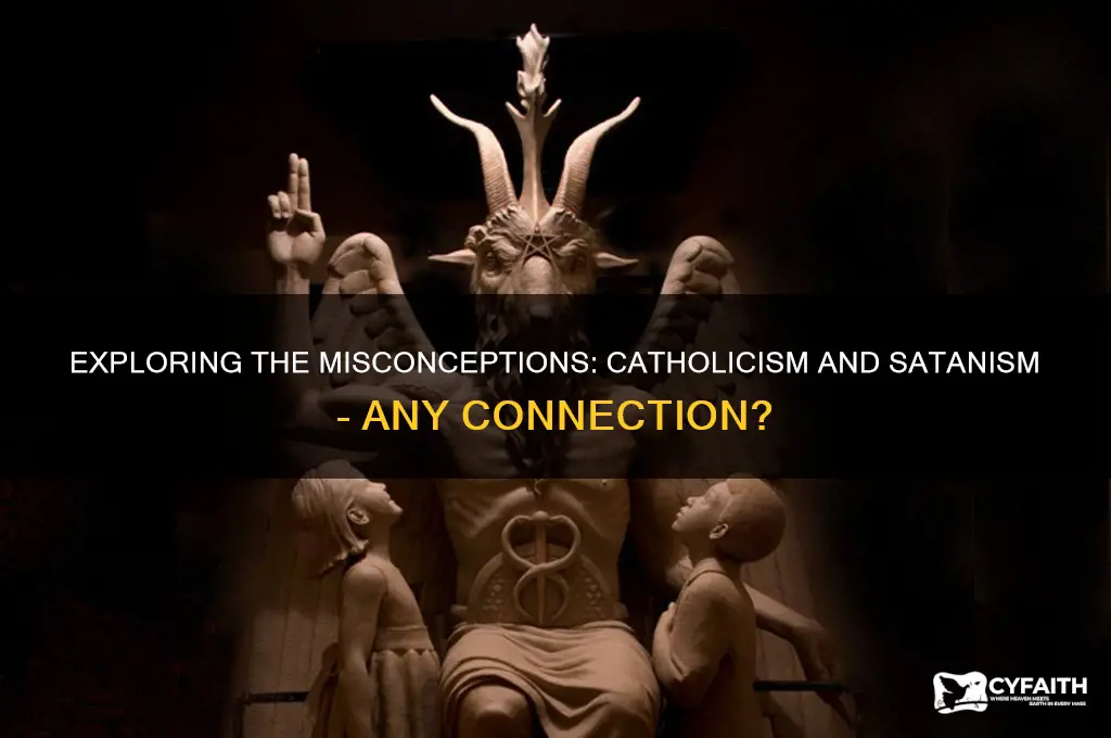 does catholic religion have anything to do with satanism