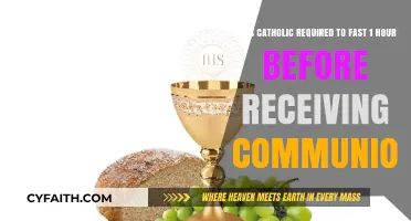 Catholic Fasting Rules: Must You Abstain 1 Hour Before Communion?