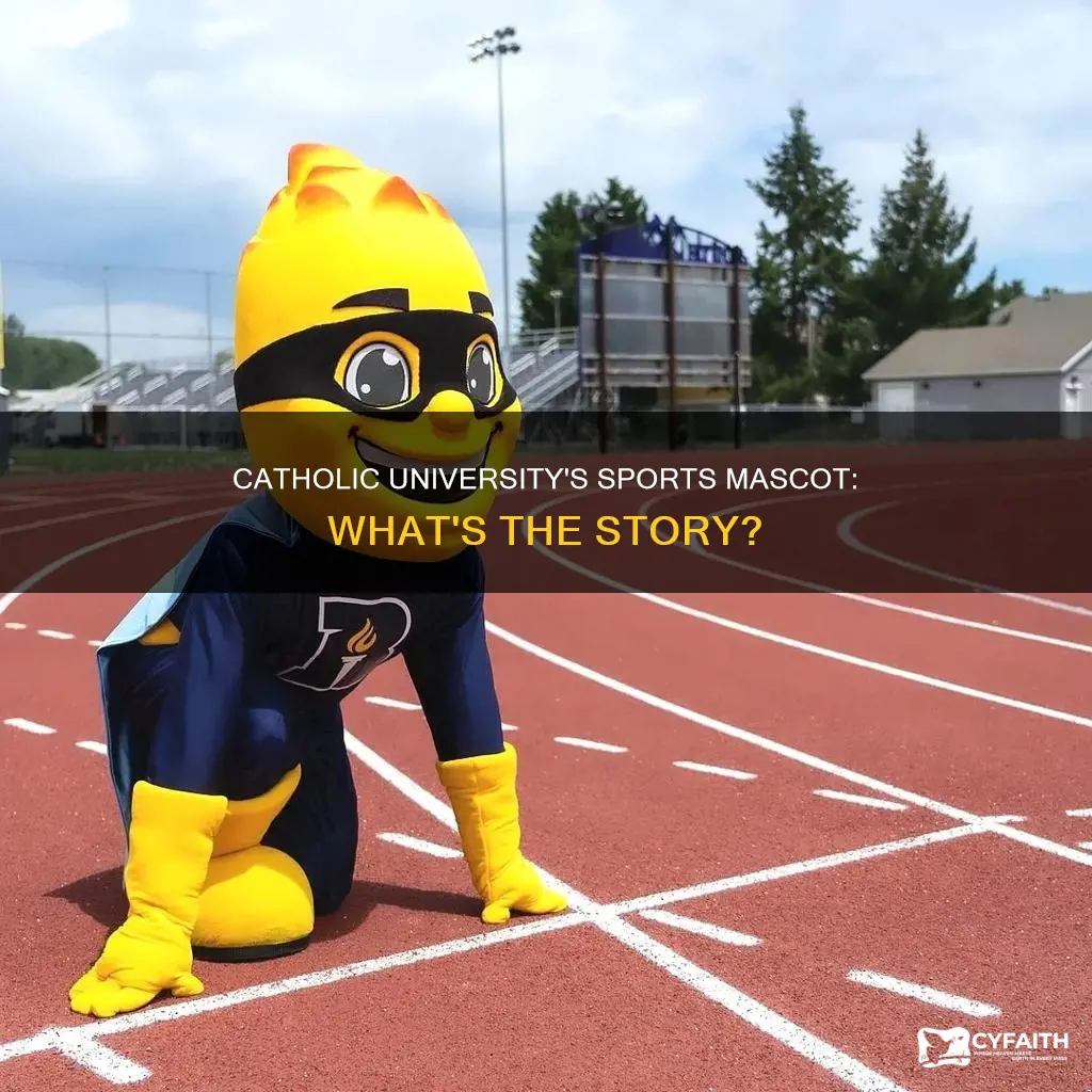 does catholic university have a sports mascot