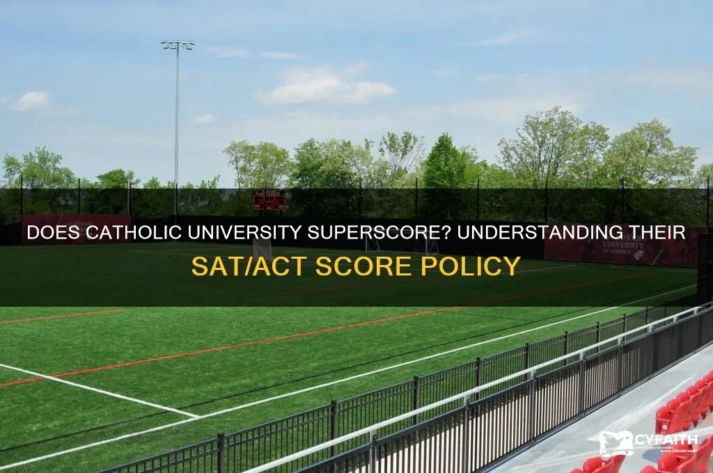 does catholic university superscore