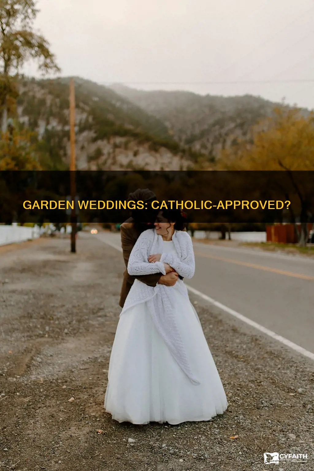 does catholic wedding allow garden wedding