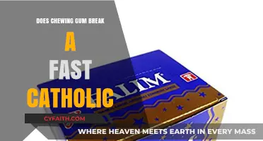 Chewing Gum: Breaking Catholic Fast?