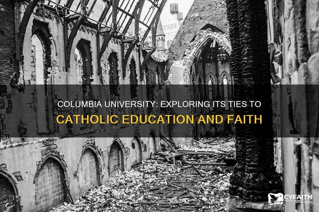 does columbia offer catholic education