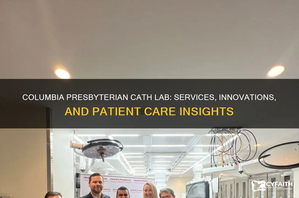 does columbia presbyterian cath lab
