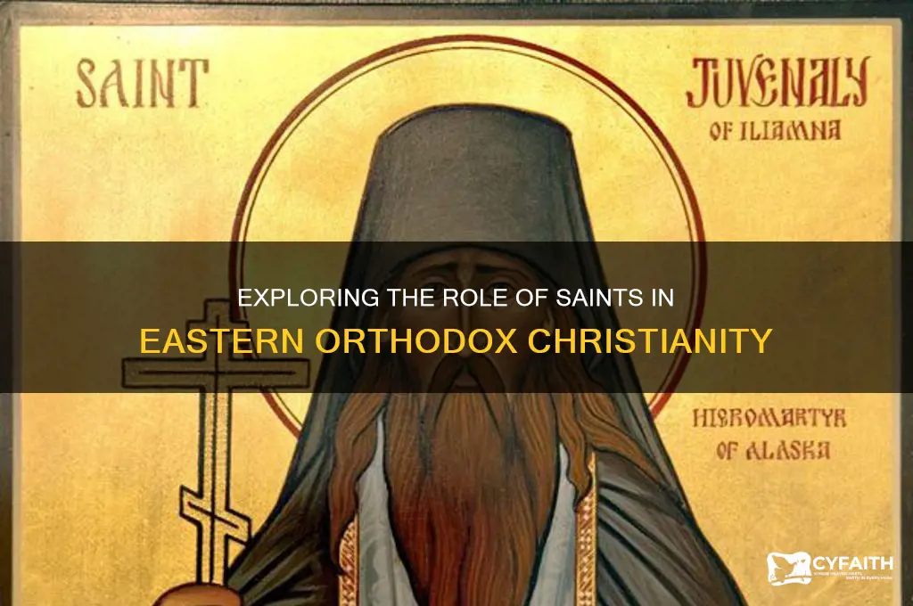 does eastern orthodox have saints