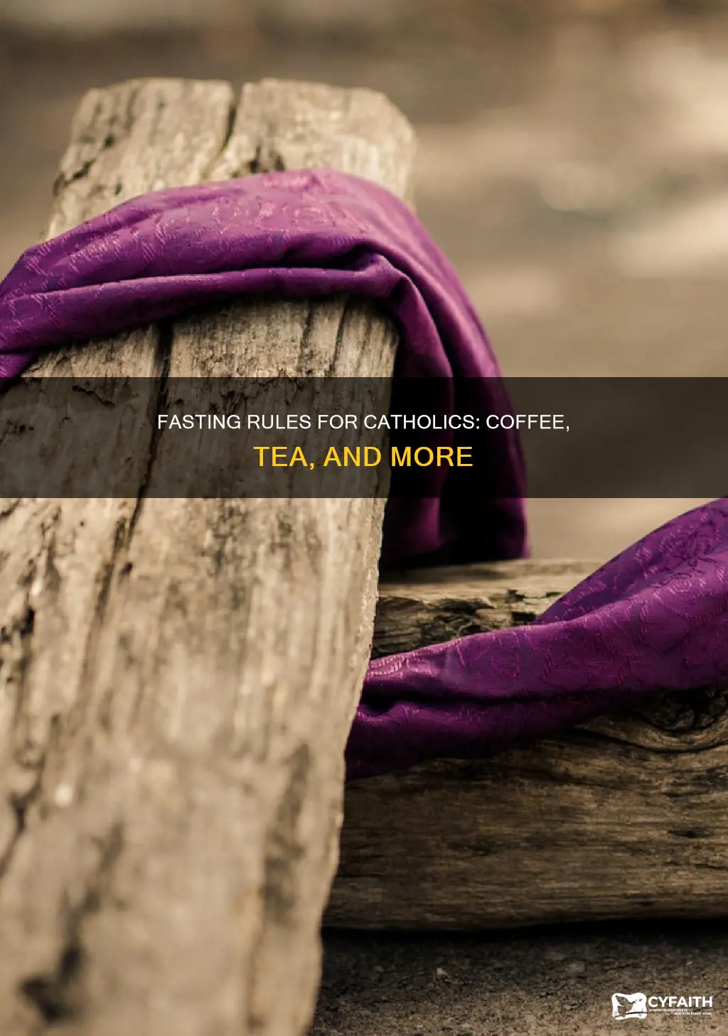 does fasting extend to coffee and tea catholic