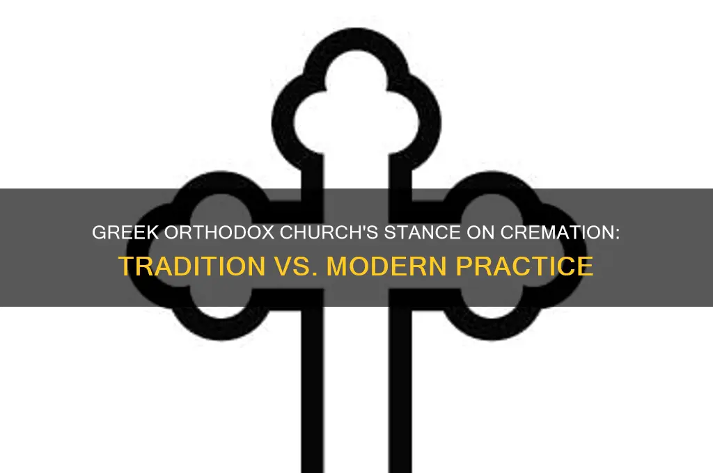 does greek orthodox allow cremation