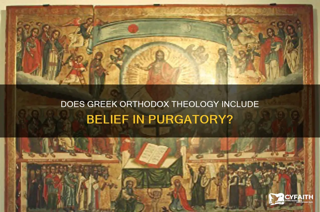 does greek orthodox believe in purgatory