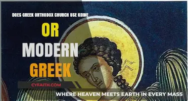 Koine vs. Modern Greek: Which Does the Greek Orthodox Church Use?
