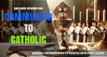 Communion Between Greek Orthodox and Catholics