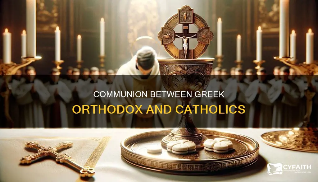 does greek orthodox have communion to catholic