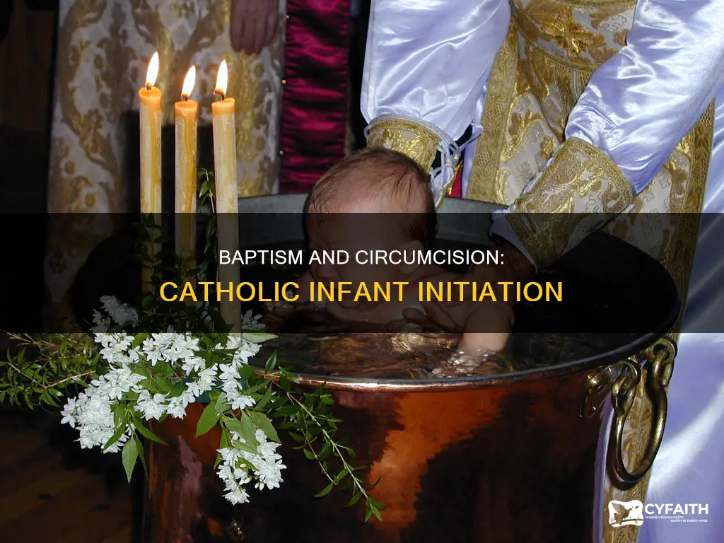 does infant baptism replace circumcision catholic
