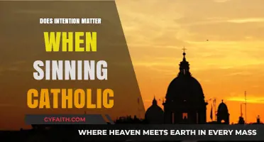 Intentional Sin: Does It Matter in Catholicism?