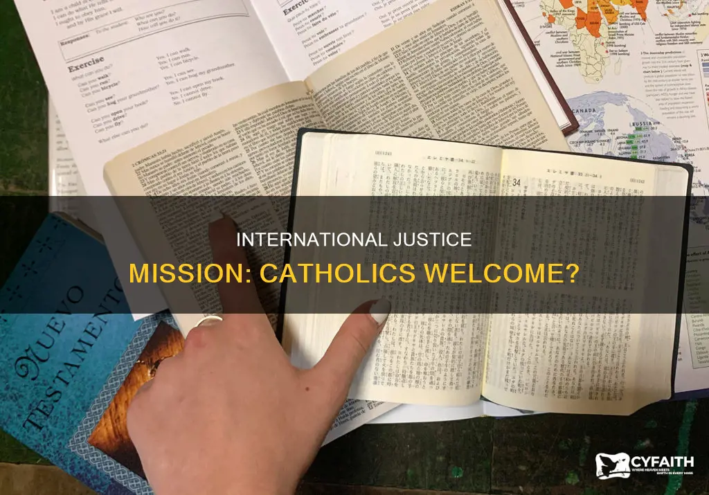 does international justice mission hire catholics