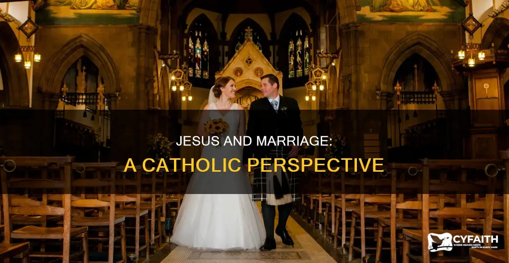 does jesus say marriage is exalted catholic