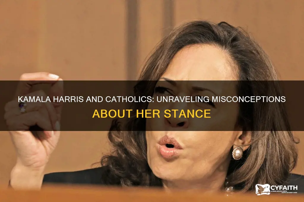 does kamala harris dislike catholics