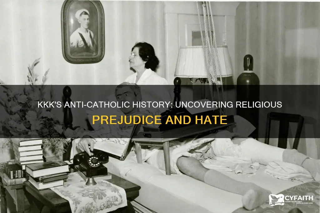 does kkk hate catholics