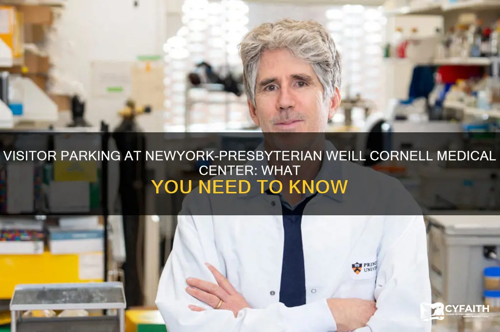 does newyork-presbyterian weill cornell medical center have visitor parking