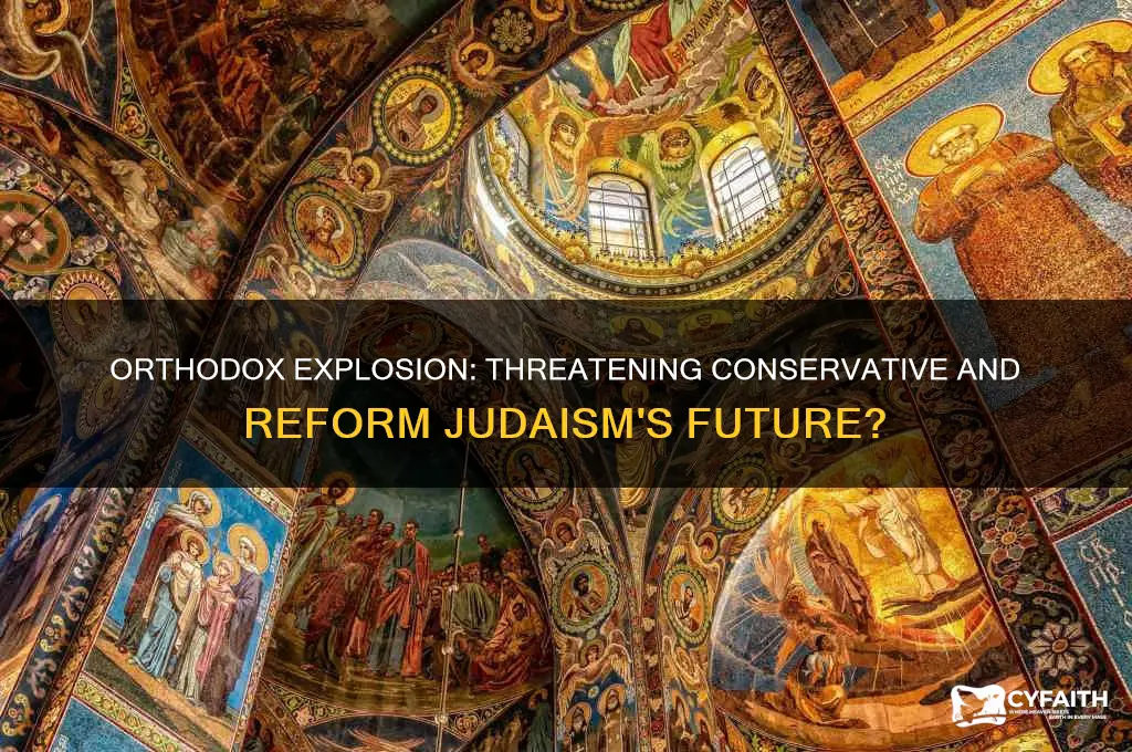 does orthodox explosion signal doom for conservative and reform