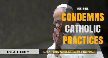 Paul's Critique: Examining Catholic Practices Through a Biblical Lens