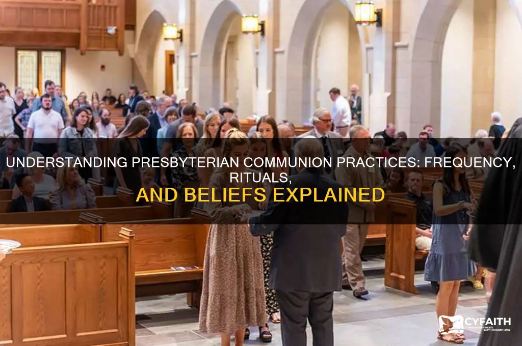 does presbyterian church do communion