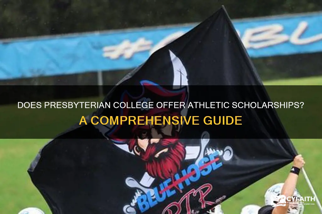 does presbyterian college give athletic scholarships