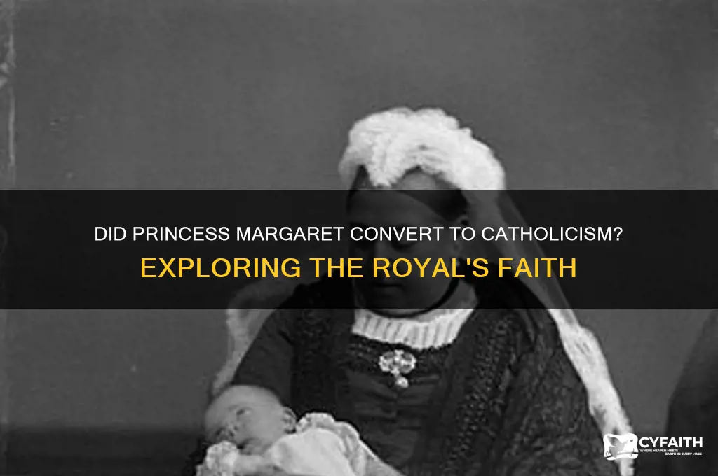 does princess margaret become catholic