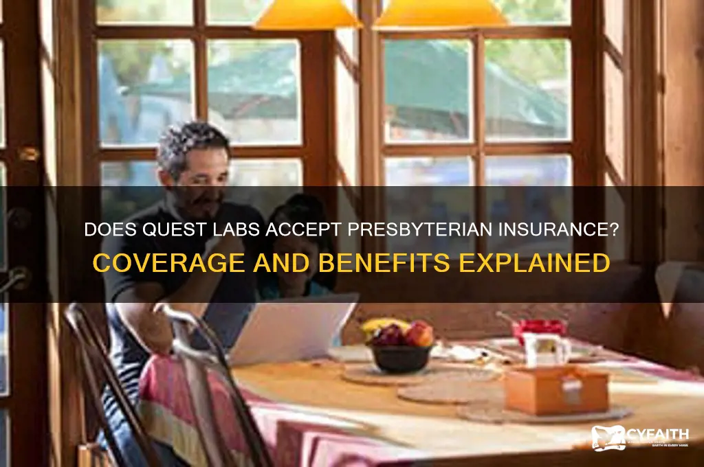 does quest labs take presbyterian insurance