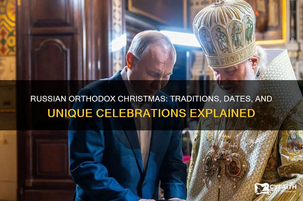 does russian orthodox celebrate christmas