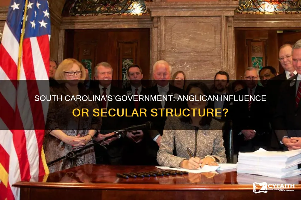 does south carolina have an anglican government