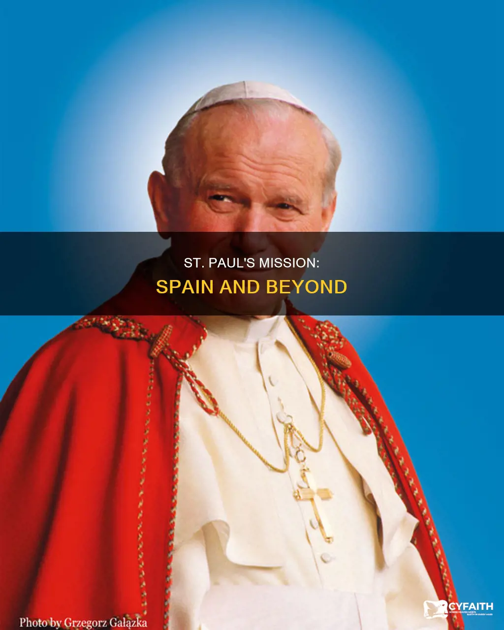 does st paul ever go to spain catholic