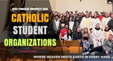 Syracuse University: Catholic Student Organizations?