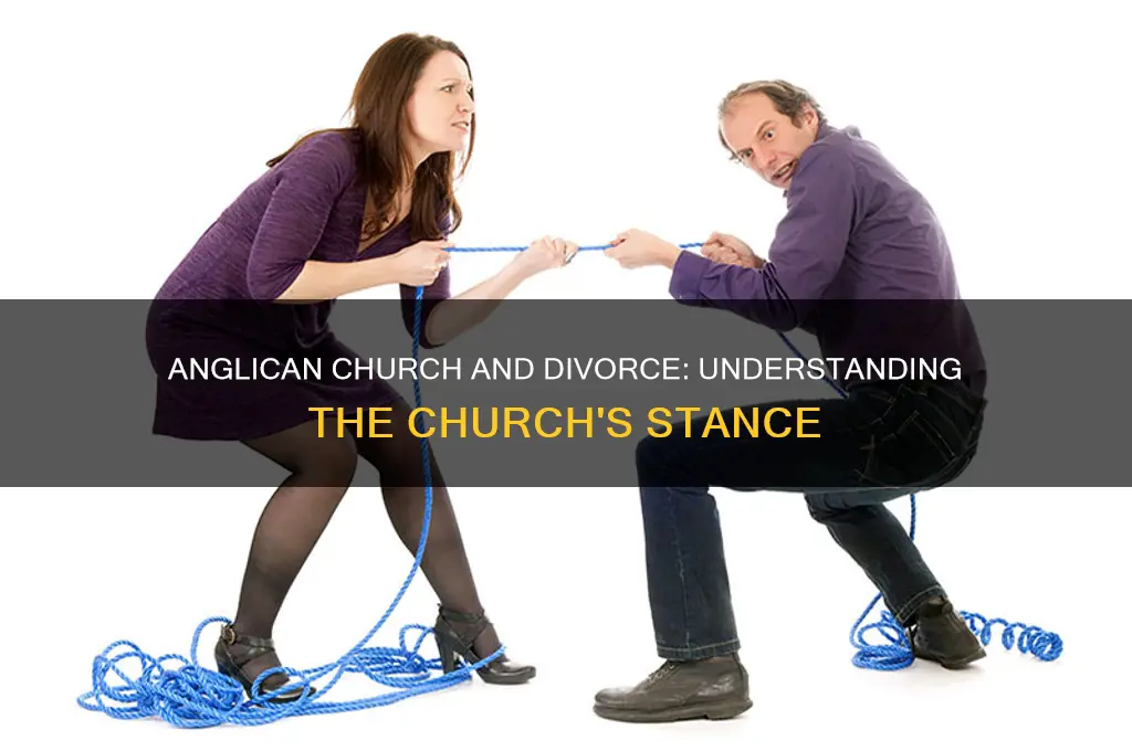 does the anglican church allow divorce