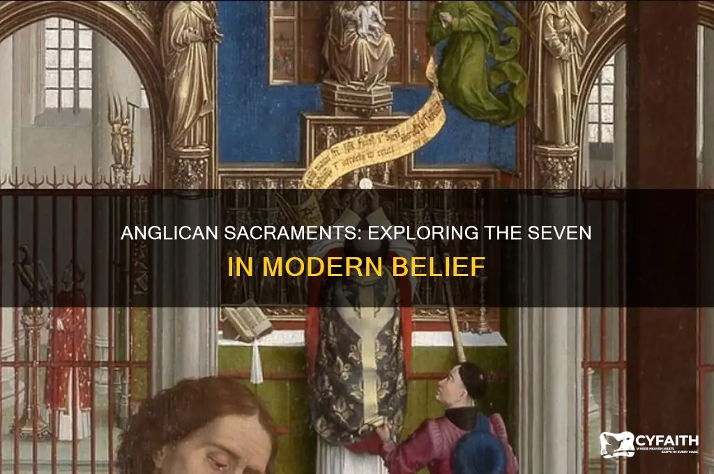 does the anglican church believe in all 7 sacraments