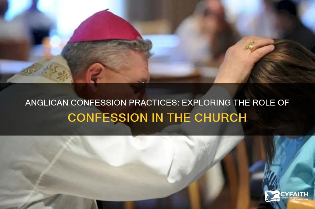 does the anglican church have confession