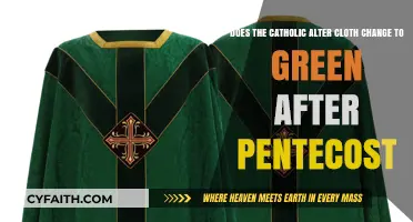 Catholic Liturgical Colors: Green After Pentecost Explained